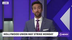Film And TV Union Workers Threaten To Strike Next Week News Clip