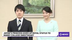 Japan's Princess Mako Marries Commoner, Loses Royal Status News Clip