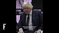 Trump was tough on Putin, Former UK Prime Minister Boris Johnson says News Clip