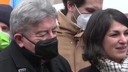 CLEAN : Thousands protest in Paris for wage increases News Clip