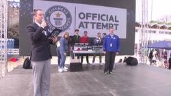 Largest human image of a DNA helix Instructional Video