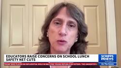 Educators raise concerns on school lunch safety net cuts News Clip