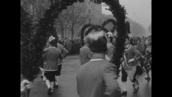 Barrel makers in Munich perform traditional hoop dance in Munich News Clip