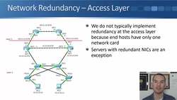Cisco CCNA 200-301: The Complete Guide to Getting Certified - Network Redundancy Instructional Video