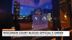 Wisconsin Supreme Court Blocks Stay-At-Home Order Extension News Clip