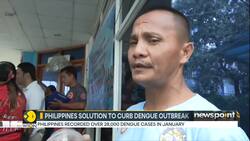 Philippines village offering bounties for killing mosquitoes News Clip