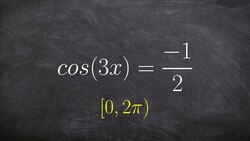 Determining the triple angle of cosine to solve the equation Instructional Video