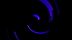 Motion purple and blue lines abstract background Stock Footage