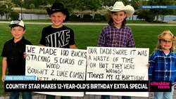 One Good Thing: Country Star Makes Boy's Birthday Extra Special News Clip