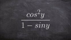 Simplify a trigonometric expression using difference of two squares Instructional Video