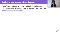 Developing responses to 'When Stars are Scattered' through rich discussions Instructional Video