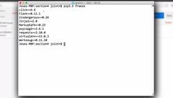 REST APIs with Flask and Python - Virtualenvs and Setting up Flask-RESTful Instructional Video