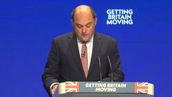 Defence Secretary addresses the Conservative conference in Birmingham News Clip