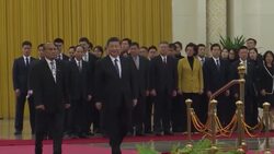 CLEAN : Chinese President Xi welcomes Kiribati counterpart News Clip