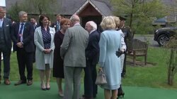 Prince of Wales and Duchess of Cornwall At Glencree Centre for Peace and Reconciliation News Clip