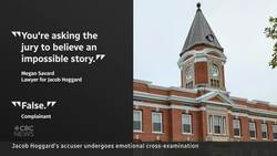 Complainant breaks down during cross-examination in Hoggard sexual assault trial News Clip