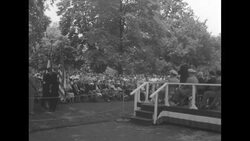 Dwight Eisenhower's inauguration day and his day as President, four months later News Clip