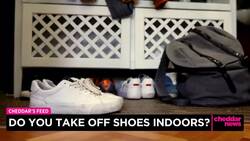 Do You Take Off Shoes Indoors? News Clip