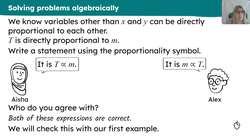 Finding the constant of proportionality for direct proportion Instructional Video