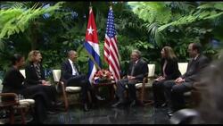 Barack Obama's Cuba visit News Clip