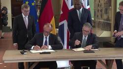 New UK-German treaty signed in London News Clip