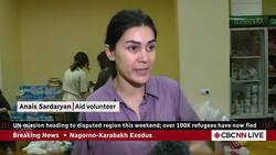 More than 100,000 ethnic Armenians have fled Nagorno-Karabakh News Clip