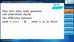Arithmetic Progression: Understanding the Basics and Solving Problems Instructional Video