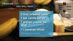 How to Make Banana Cream Pie Instructional Video