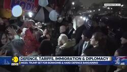 PM Modi's US Visit: Modi, Trump set for bonhomie and hard defence bargaining News Clip