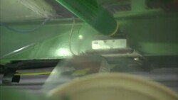 Manufacturing activity in a plastic food packaging factory News Clip