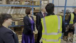 Education Secretary Bridget Phillipson visits Fife multibank with former prime minister Gordon Brown News Clip