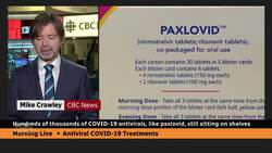 Antiviral meds for COVID-19 sit unused across Canada News Clip