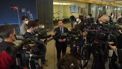 NATO HQ in Brussels News Clip