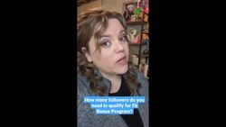 How many followers do you need to qualify for Facebook's Bonus Reel program? Instructional Video