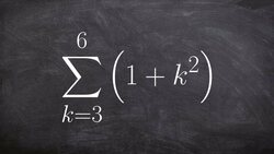 Evaluating the partial sum of a series Instructional Video