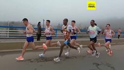 North Korea holds first Pyongyang marathon since the Covid-19 pandemic News Clip