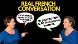 How to improve your FRENCH LISTENING skills... (with this real conversation) Instructional Video