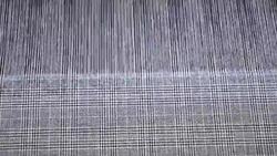 Colorful Threads on a loom in weaving loom machine in textile factory Stock Footage