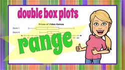 Comparing Range on Double Box Plots Instructional Video