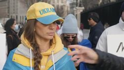 Protesters around the world rally in support of Ukraine News Clip