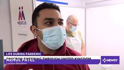 U.K. Pushes Vaccines As Omicron Spreads News Clip