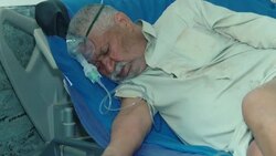 VOICED : Tormenta de arena en Irak causa un muerto y problemas respiratorios a 5.000 personas News Clip