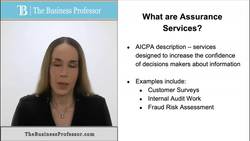 Auditing - Assurance Services Instructional Video