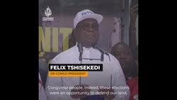 Supporters of DRC president Tshisekedi celebrate his re-election News Clip