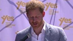 Harry and Meghan on visit to Yes Youth Employment services News Clip