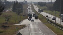 CLEAN : Rural workers protest against government and stop sales in Argentina News Clip