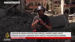 Israeli military carries out attacks on Hezbollah targets in southern Lebanon News Clip