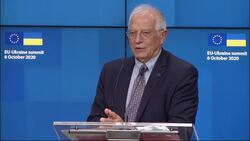 EU and Ukraine pledge to deepen relations, call on Russia to respect peace deal News Clip