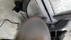 Cut aluminum into pieces. Stock Footage