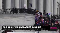 The Experience of a Local Reporter as Rioters Breached the U.S. Capitol News Clip